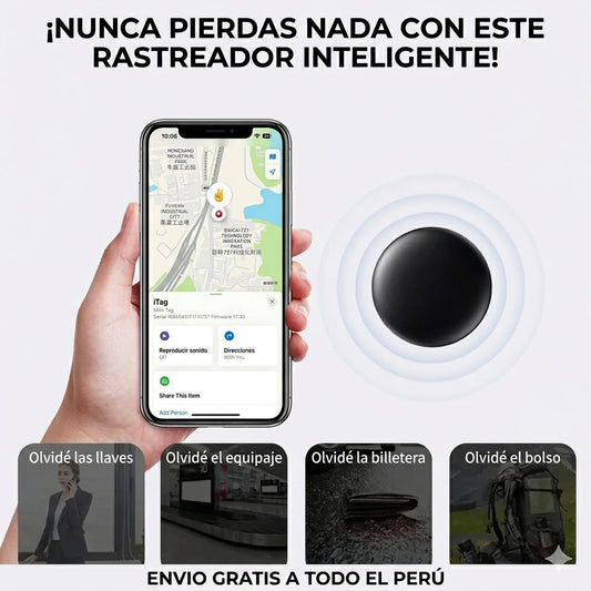 LOCALIZADOR INTELIGENTE - RASTREO RÁPIDO Y PRECISO