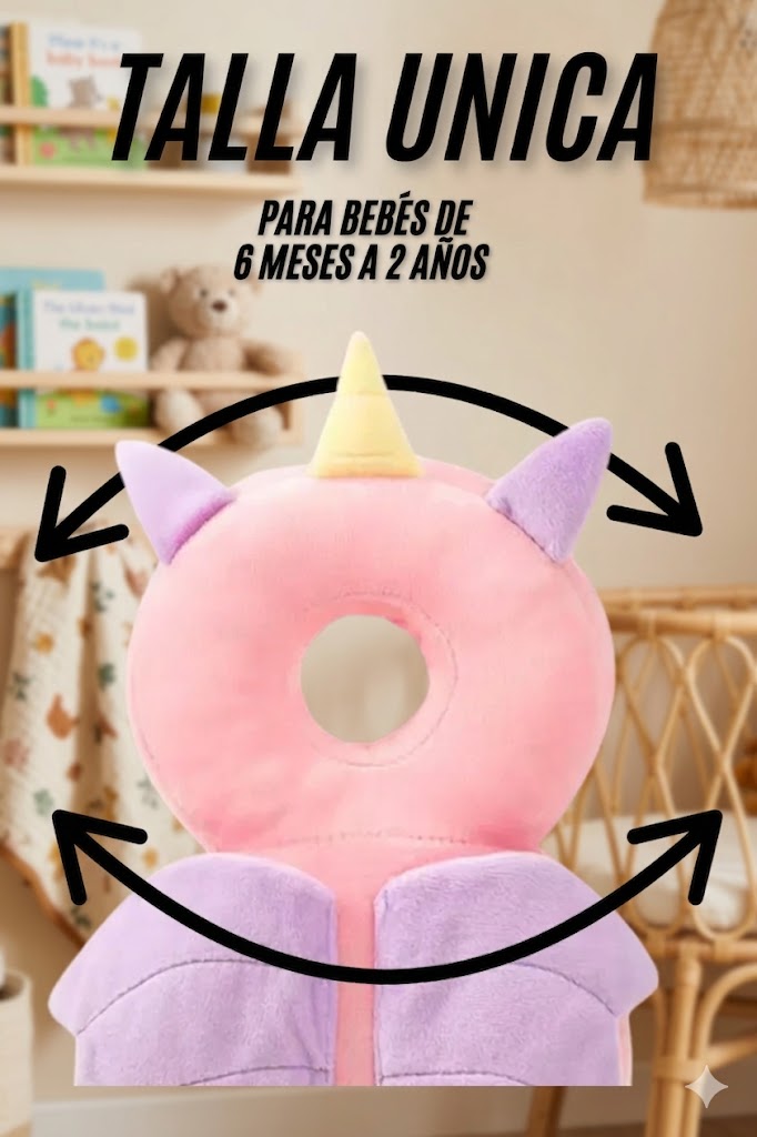 PROTECTOR ANTICAÍDAS PARA BEBÉ – CUIDA SU CABECITA