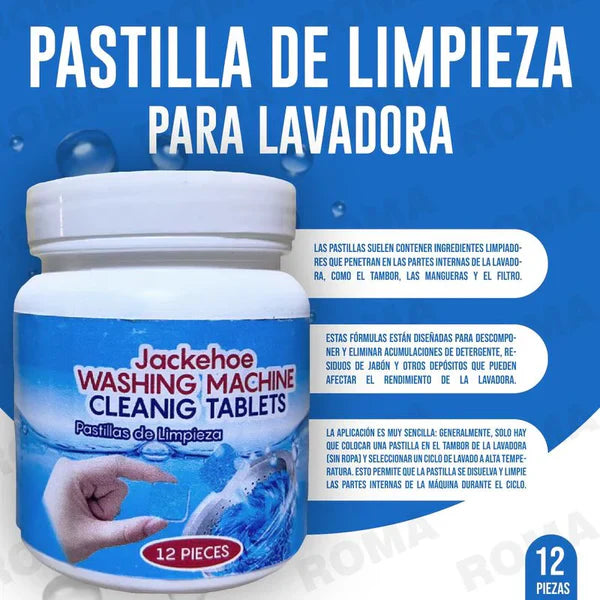 CÁPSULAS LIMPIADORAS PARA LAVADORA 2X1 - PODER AL INSTANTE